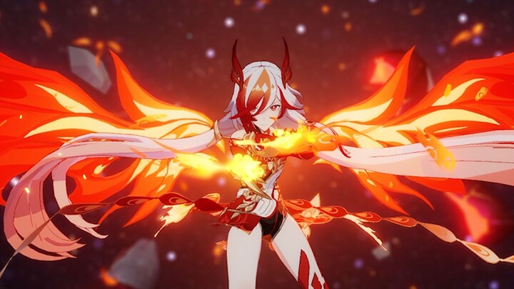 So cool! Collapse Fuhua appears and blows Suo up with one punch!
