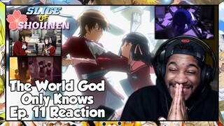 The World God Only Knows Episode 11 Reaction | SHIORI HAS THE WHOLE LIBRARY ON LOCKDOWN!!!