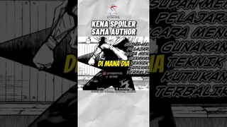 Author Jujutsu Kaisen Gak Sengaja Ngasih Spoiler di Chapter Terbarunya #shorts