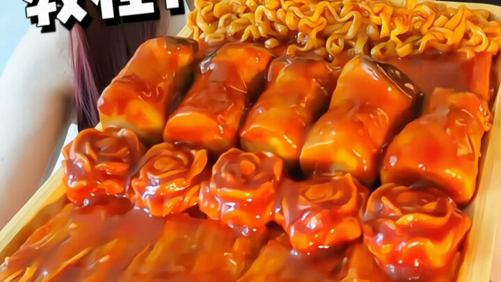 📍Tutorial! Piring hidangan ala mukbang ternyata dibuat seperti ini❗❗