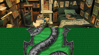 [Phiên bản thu nhỏ] Phòng sinh hoạt chung nhà Slytherin