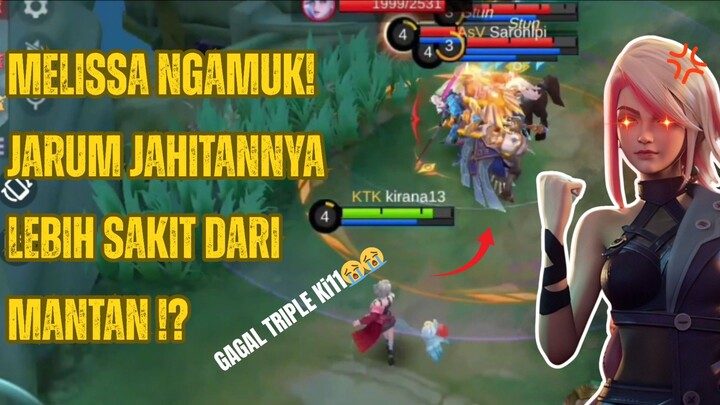 MOMENT LUCU SAAT AKU MEMAINKAN MELISSA - GAMEPLAY MELISSA