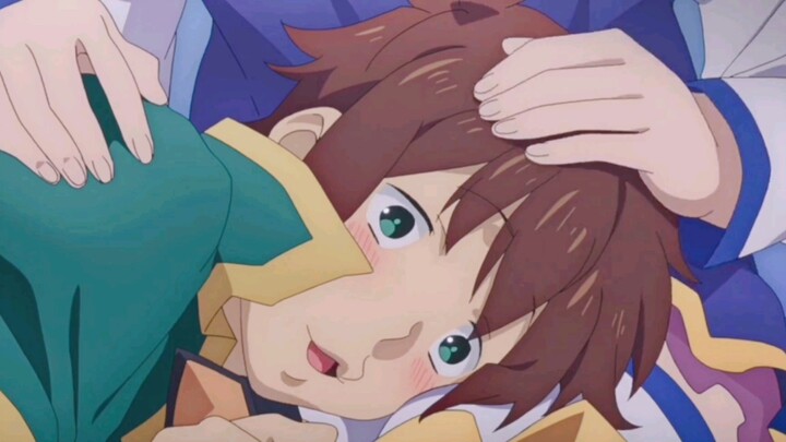 Huihui is so mean. She successfully aroused Kazuma's curiosity. I also want to know where