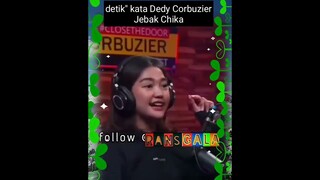 detik" chika keceplosan kena pancing deddy corbuzier,langsung kena mentalll #thofu #shorts #chika