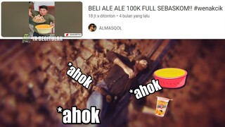 Minum Ale Ale 100 Ribu Full Sebaskom 💀...#wenakcik