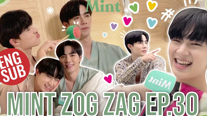 VLOG ออกไปซน! ซอกแซกคู่ฮอต ซีนุนิว เบื้องหลังคอลัมน์ Mint Escape (ENG SUB) MINT ZOG ZAG EP30