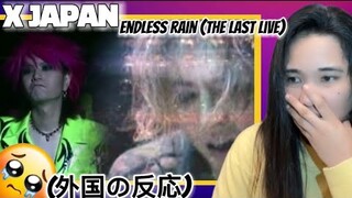 外国の反応 FIRST Time WATCHING  X JAPAN ENDLESS RAIN from THE LAST LIVE REACTION