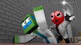 Monster School: Evil Red Tranformation - Rainbow Friends Story | Minecraft Animation