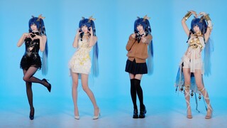 💙 尤诺衣橱大公开 💙丝 滑 换 装 ！Kawaii Kaiwai~