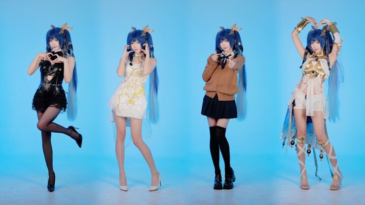 💙 Unveil Yuno's wardrobe💙 Smooth outfit changes! Kawaii Kaiwai~