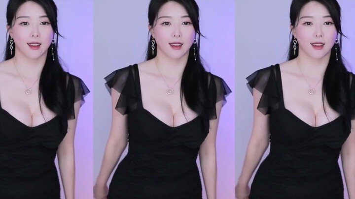 جين سي تشي - وصلت ياي جي - ببرانيا تحولت إلى مذيعة - اللون الأسود يبدو أفضل