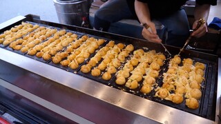 Bậc thầy bánh bạch tuộc 🐙 #amthuchan