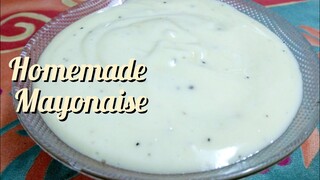 Homemade Mayonaise | How to Make Mayonaise using Hand Mixer | Met's Kitchen