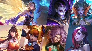 7 NEW SKIN - LUNOX EPIC, KARRIE EPIC, ODETTE SPECIAL, MASHA STARLIGHT FEBRUARI, ESTES SPECIAL