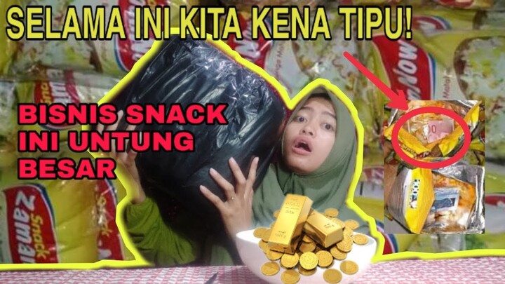 KAGET ISI DUIT SEMUA! UNBOXING 2 PACK SNACK ZAMAN NOW