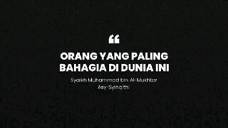 manusia paling bahagia