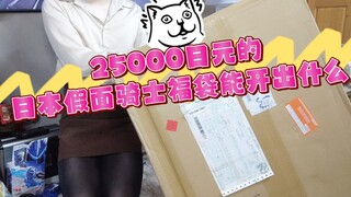 【开箱】25000日元日本假面骑士福袋能开出什么