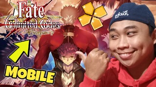 Download Fate Unlimited Codes Psp for Android Mobile | Ppsspp Emulator | Offline Tagalog Tutorial