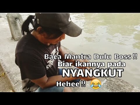 Baca mantra dulu bos!! Biar ikannya pada nyangkut ke pancing jaring || mancing kitang bonus senangin