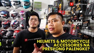 REBZILLA: Helmets & Motorcycle accessories na presyong palengke