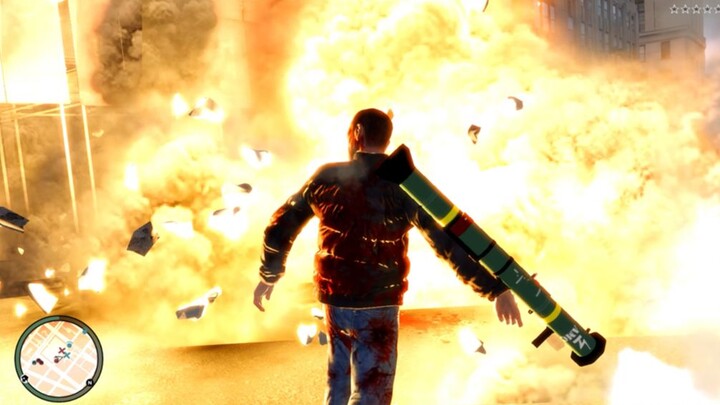 【GTA4】จะเป็นอย่างไรเมื่อคุณปรับความเร็วการยิงของเครื่องยิงจรวดเป็น 999,999?