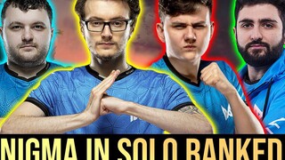 NIGMA ใน SOLO RANKED — มิราเคิลไลออน mid