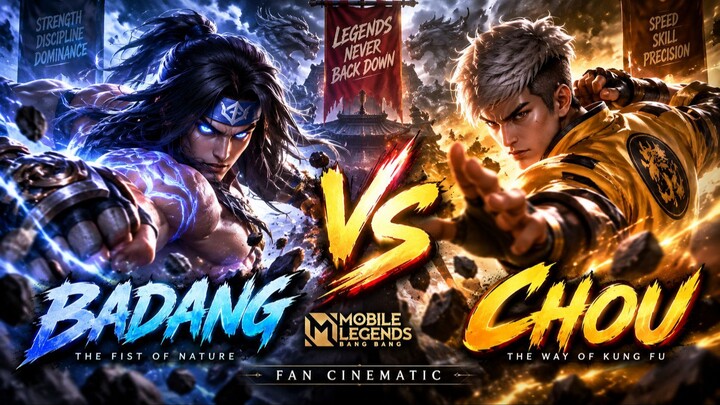 🔥 BADANG vs CHOU ⚔️ EPIC SHOWDOWN! | Mobile Legends Bang Bang Fan Cinematic