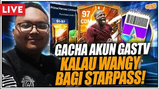 GACHA AKUN GASTV! KALAU WANGY BAGI STARPASS! DOAIN! - FC MOBILE Indonesia #fcmobile