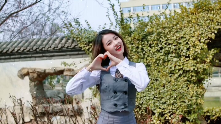 [High School Hand Dance] The extended version of the spring hand dance for high school students is h