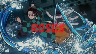 Kimetsu no Yaiba (Demon Slayer)「AMV」- Roses Imanbek Remix