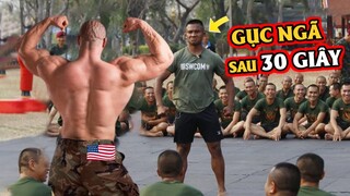 Thánh Muay Thái Buakaw Đấu Với Lính Đặc Nhiệm Mỹ Và Cái Kết