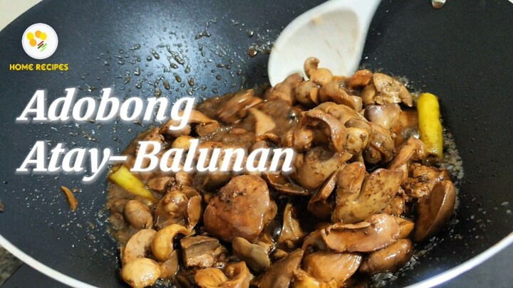 Adobong Atay-Balunan