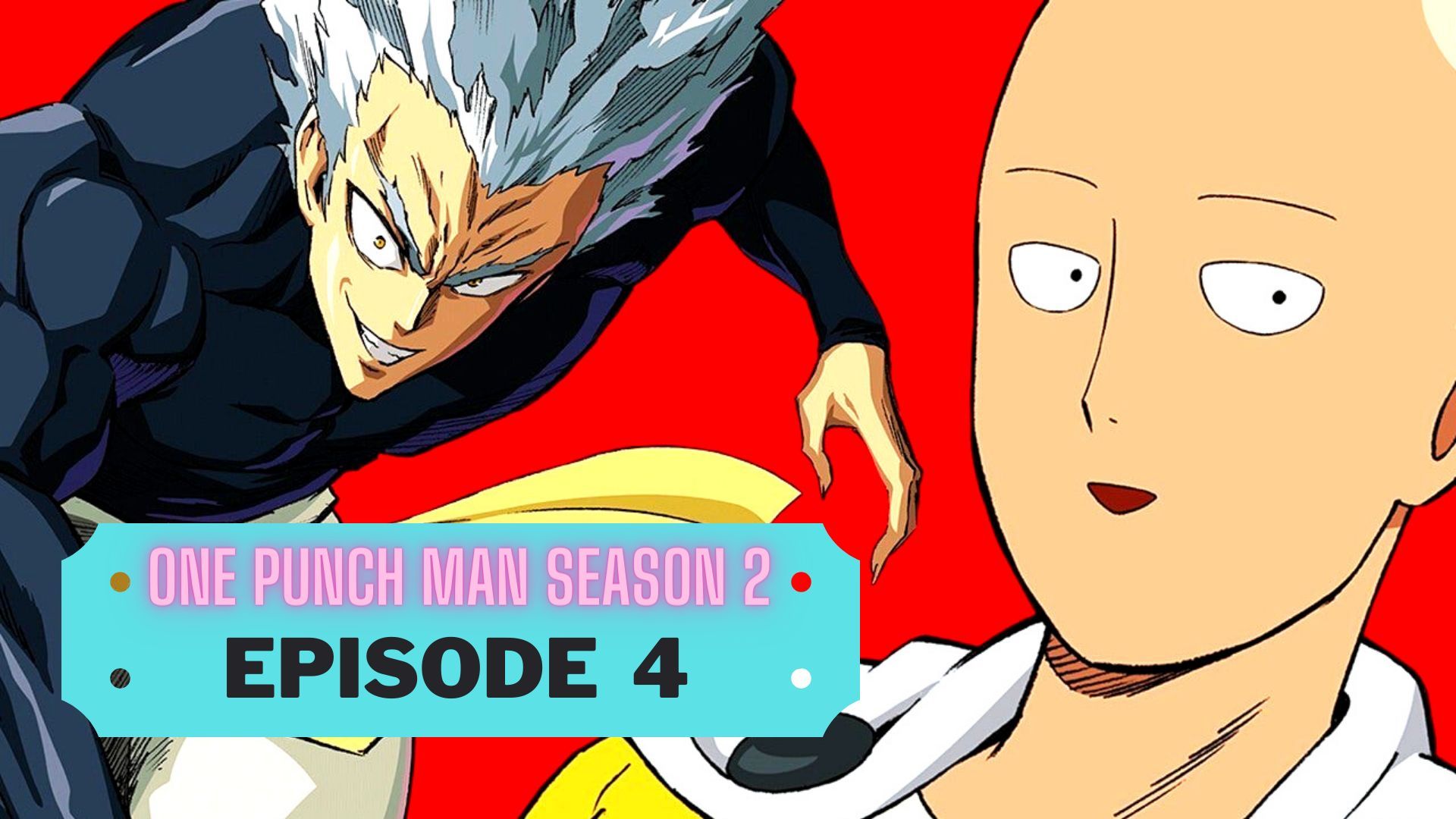 One punch man season 2 ep 4 hot sale