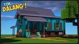 Cara Membuat Rumah Tok Dalang di Kartun Upin & Ipin ! || Minecraft Modern Pt.54