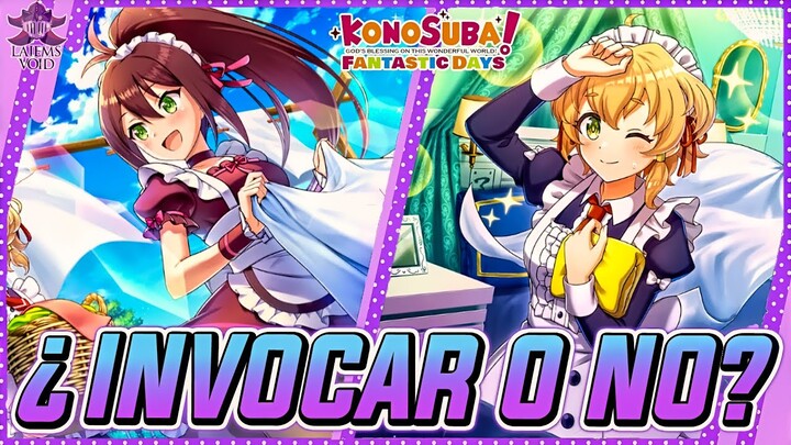Maids para el Meta pero Permanentes? [Cielo y Rin Maids 3 Gacha] KonoSuba: Fantastic Days [GL]