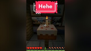 hehe :v minecraft ultah xyzbca fyp