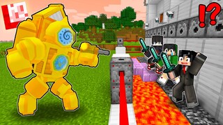 CLOCK MAN vs Most Secure House in Minecraft!