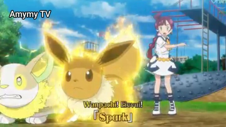 Pocket Monsters 2019 (Ep 49.4) Eievui & Wanpachi x Pelipper #PocketMonsters2019