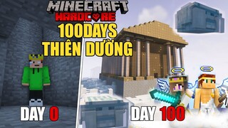 Tóm tắt 100 ngày từ đáy xã hội đi lên thiên đường trong minecraft siêu khó