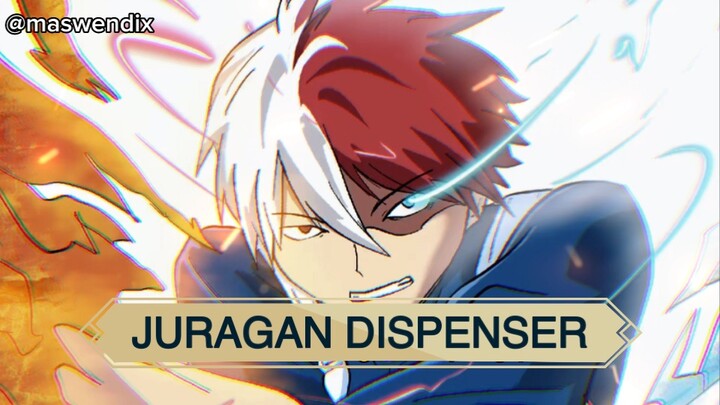 Dispenser idaman ciwi-ciwi | Menggambar Shoto Todoroki