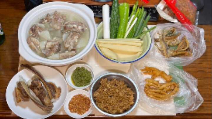 Prepare wine, meat, and vegetables to keep warm through the winter; even with the north wind howling