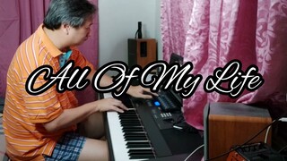 All Of My Life - Barbra Streisand | piano cover