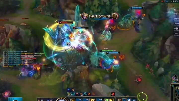 lol Bắn ảo quá trời combat thắng hoàn toàn