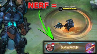 BALMOND FINALLY NERF | NO MORE META BALMOND? | MOBILE LEGENDS