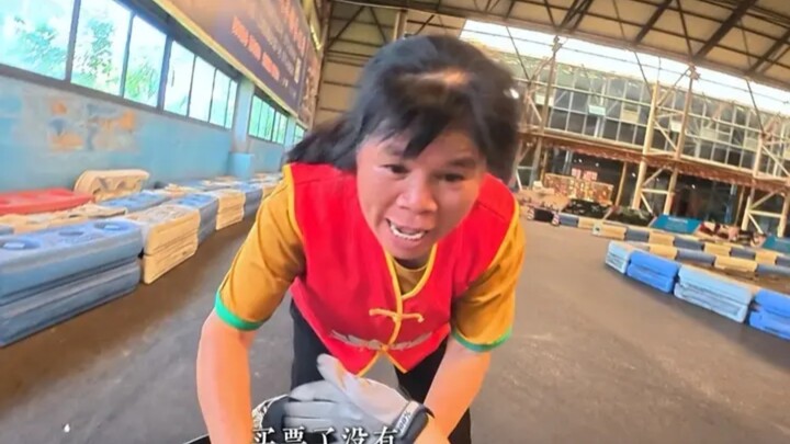 I came to the go-kart track to race, but who would have thought the first thing to stop me wasn’t th