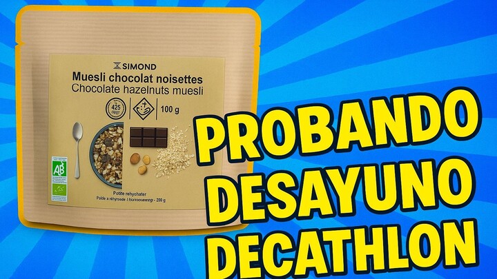 desayuno de campaña decathlon