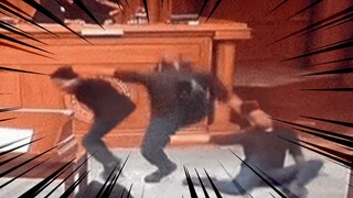 من فضلك لا تسبب مشاكل في المحكمة!