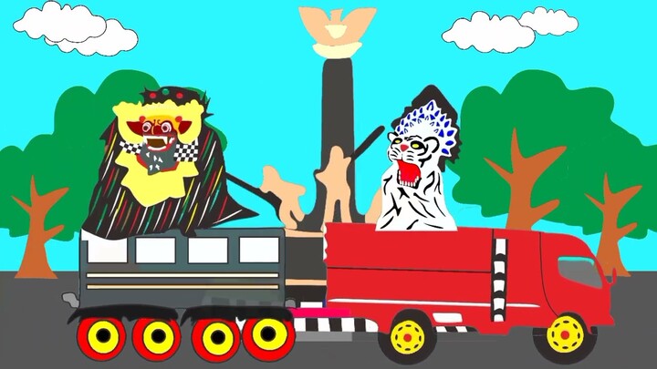 Semua Barongan Kartun Sama Saja