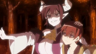 "It's so nice to have a demon king cadre as my sister..."