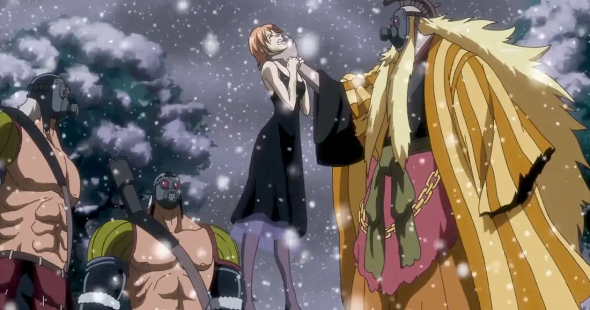 Nami Was Executed By The Legendary Pirate Shiki The Golden Lion One Piece Bilibili